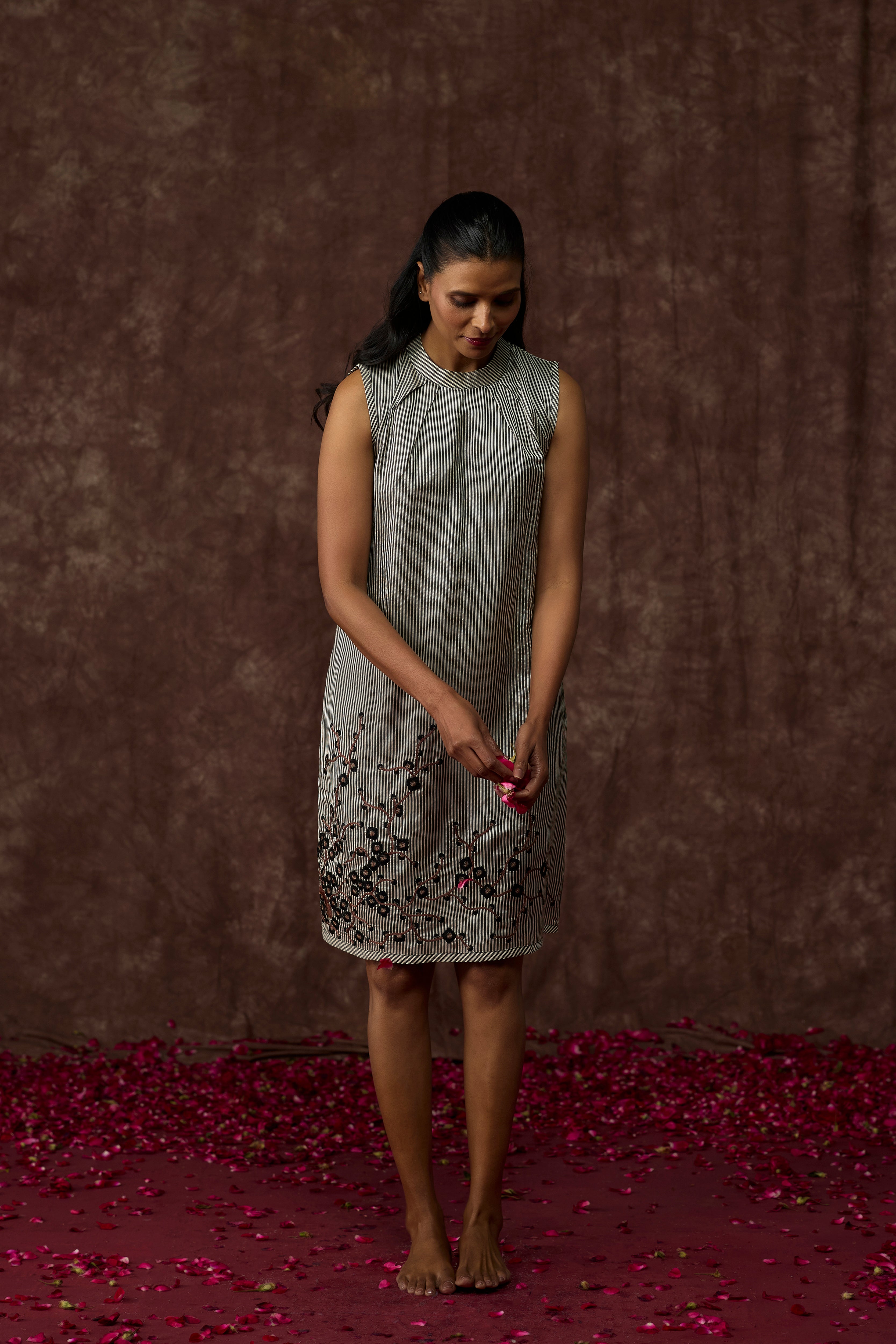 Ikigai (Embroidery inspired by the Japanese cherry blossom season).