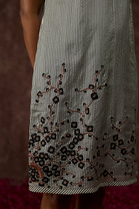 Ikigai (Embroidery inspired by the Japanese cherry blossom season).